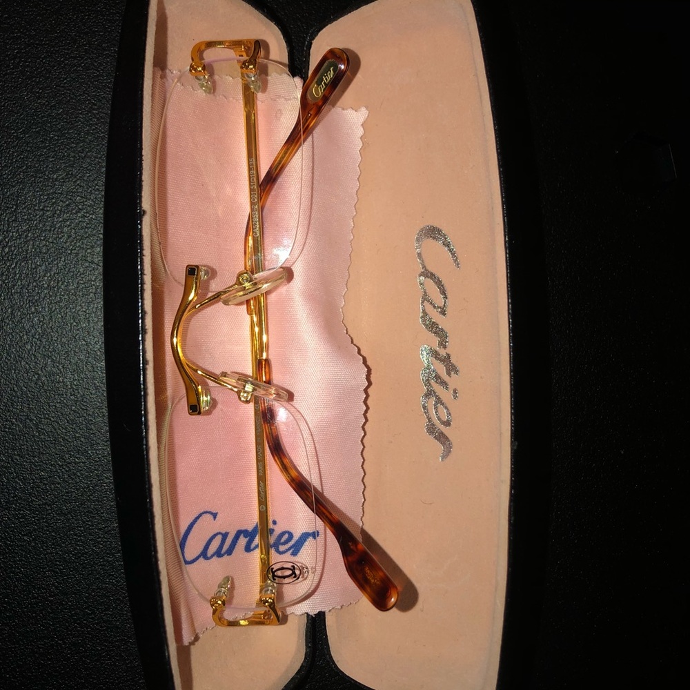 Clear Cartie Glasses